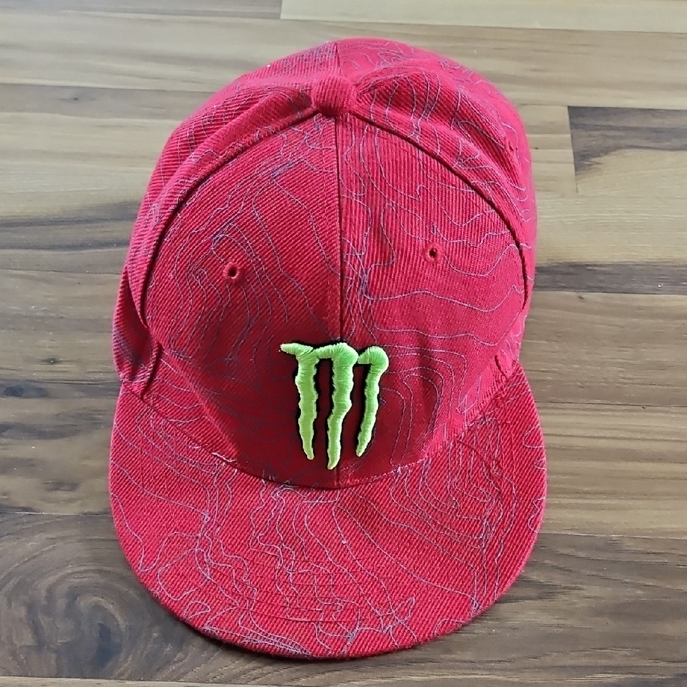 Red Cap with Green Logo